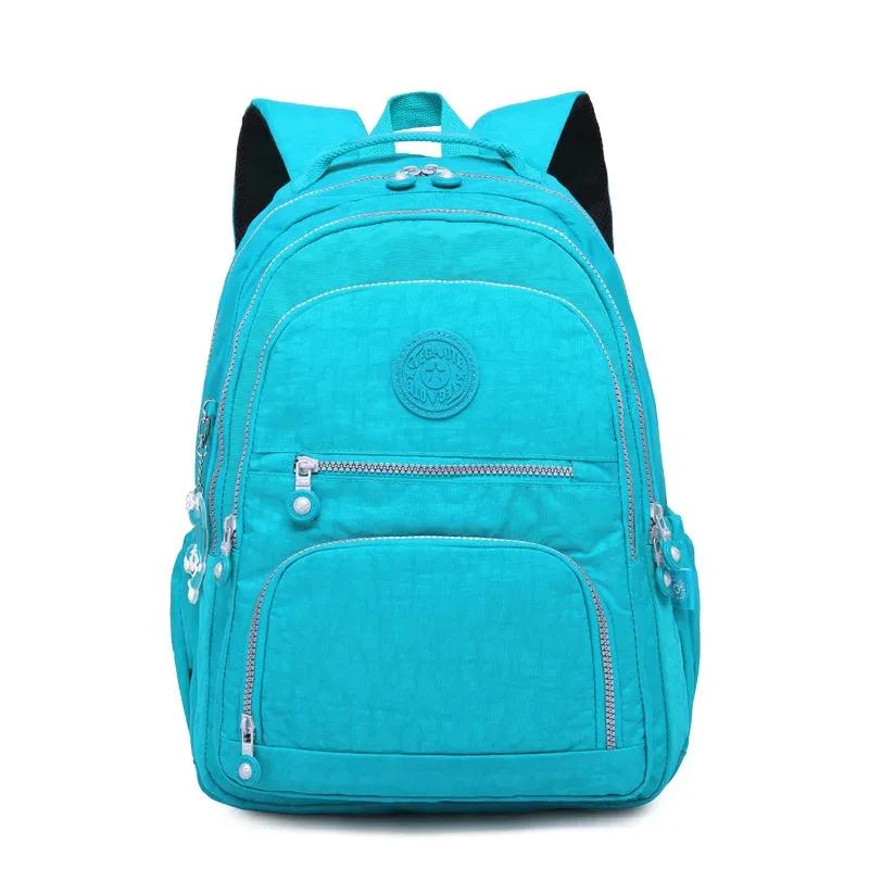 tegaote – sac à dos d'école pour adolescentes et garçons, sac à dos de voyage pour femmes, en nylon, étanche, pour ordinateur portable, unisexe, 2024