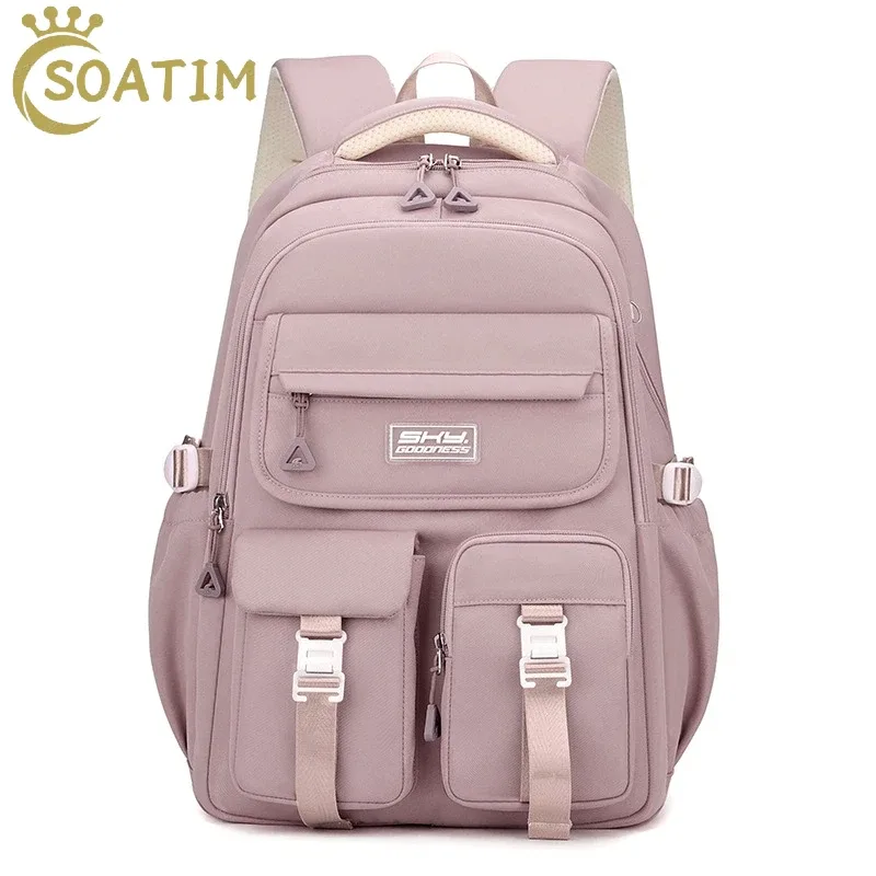 sac à dos scolaire pour adolescentes, sac d'école de style collégial, sac à dos de loisirs pour femmes, mode voyage pour lycéens