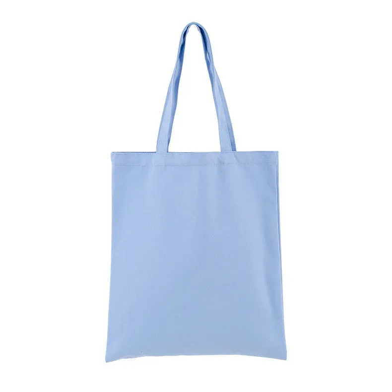 sac fourre-tout en toile vierge personnalisable avec logo, vente en gros, sac de shopping écologique coloré et tendance