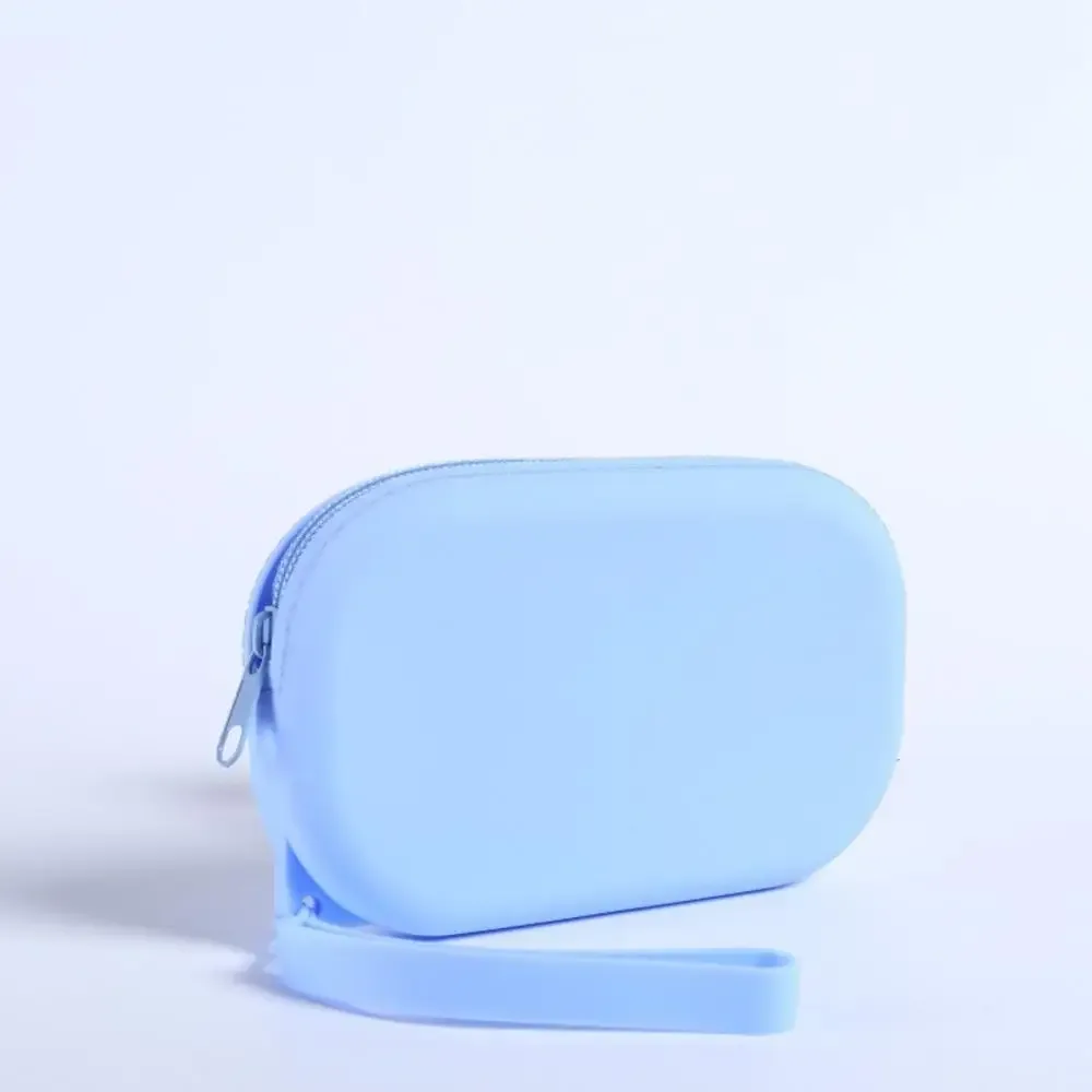 sac de rangement de cosmétiques en silicone, sac à main portable de voyage, organisateur de produits de toilette, sacs de maquillage à fermeture éclair, pochette étanche multifonctionnelle