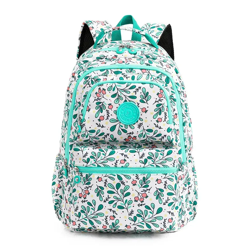 sac à dos à deux épaules pour femmes, sac à dos décontracté pour ordinateur portable, grande capacité, cartable d'étudiant, sac à dos de voyage étanche en nylon
