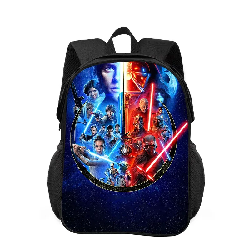sac à dos star wars, style film, imprimé en 3d, pour étudiants, garçons et filles, nouveau style tendance et polyvalent, sans collision de styles