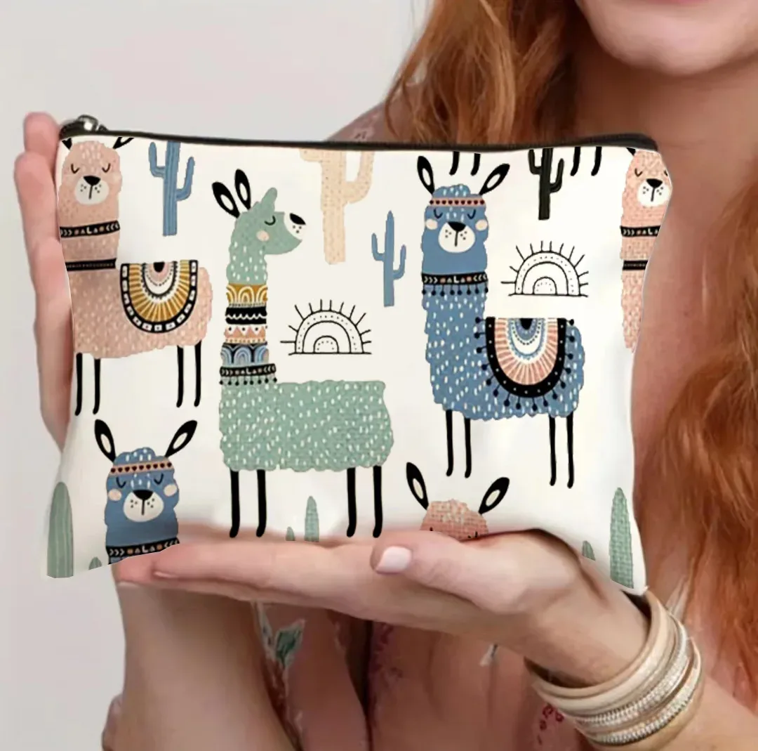 pochette à fermeture éclair à motif de chat noir, durable, sac à cosmétiques, cadeau pour les sœurs, les amis, les amoureux des chats | trousse de maquillage design et colorée