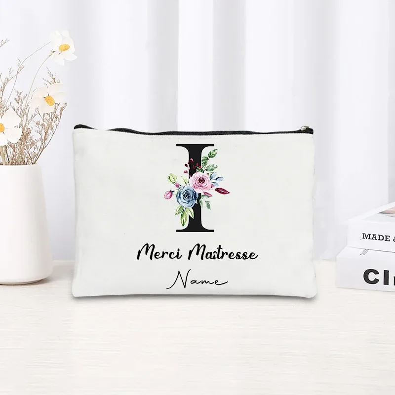 sac de maquillage personnalisé pour femmes, tendance blanche, vente chaude, pour mariage en plein air, fête d'enterrement de vie de célibataire, voyage, pochette de rangement pour rouge à lèvres