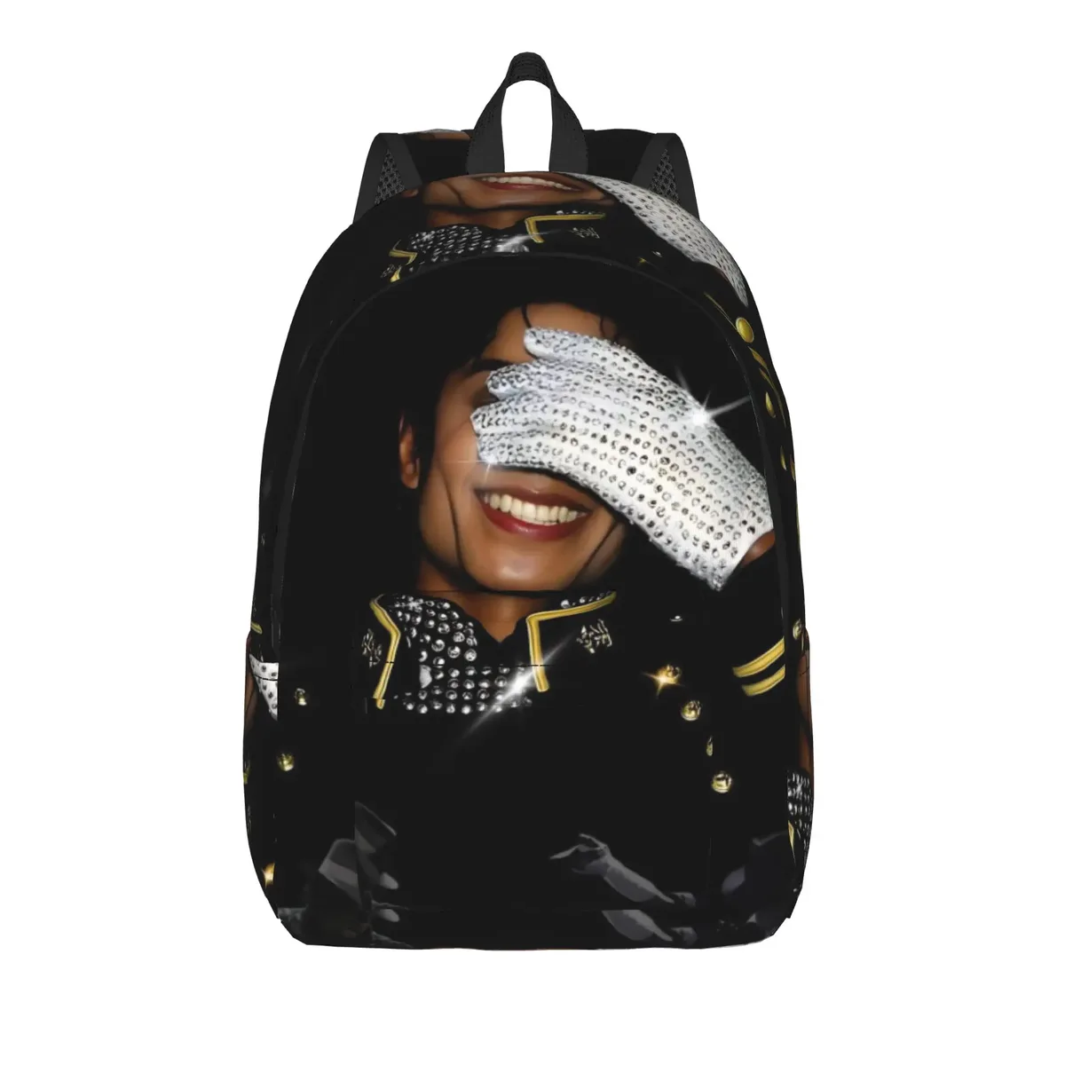 sac à dos michael jacksons musical movie 2026 avec poche, sac à dos de travail pour étudiants, sac à dos de jour pour hommes et femmes, sacs en toile pour ordinateur portable