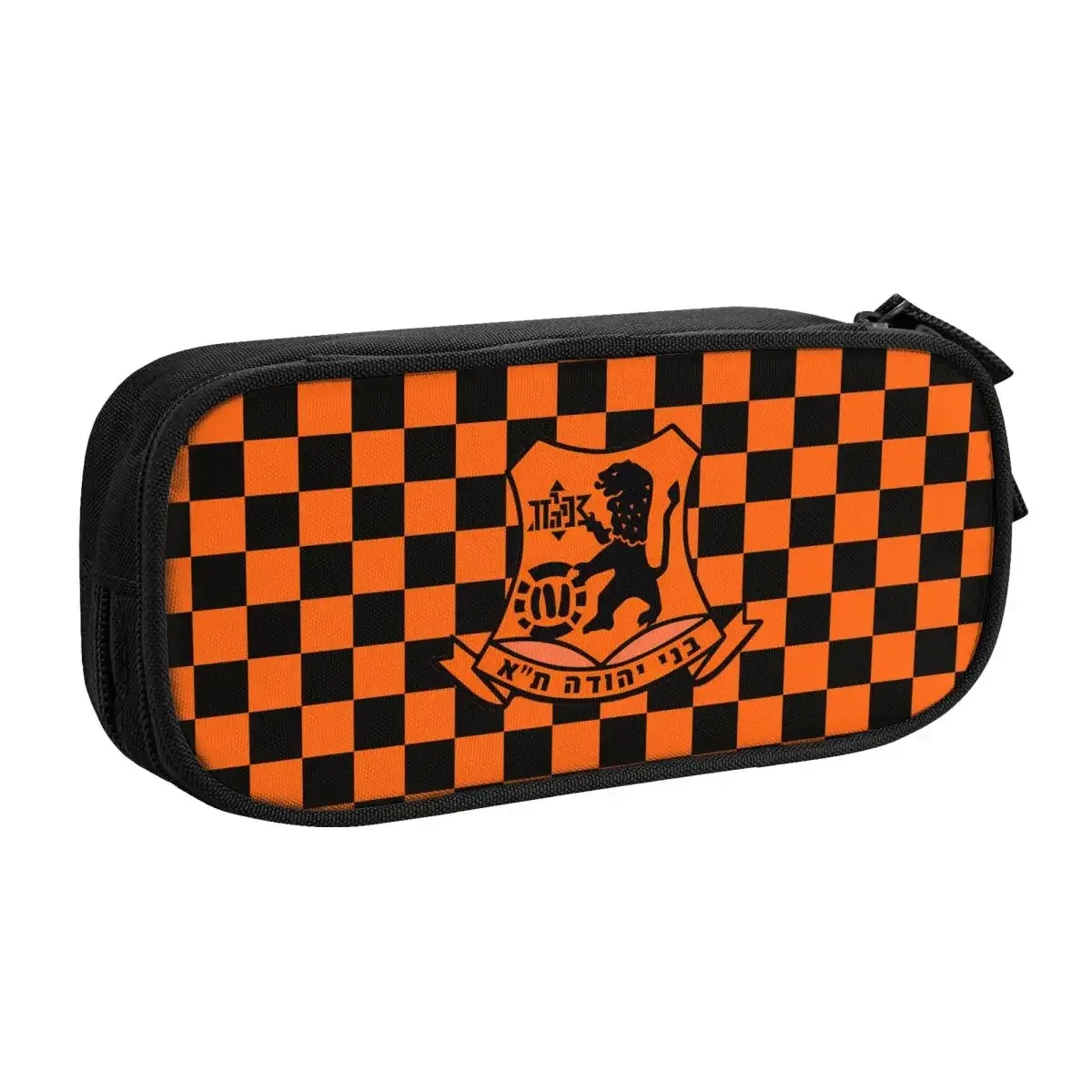 bnei yehuda tel aviv big capacity pencil pen case office college school large storage bag pouch holder box organizer