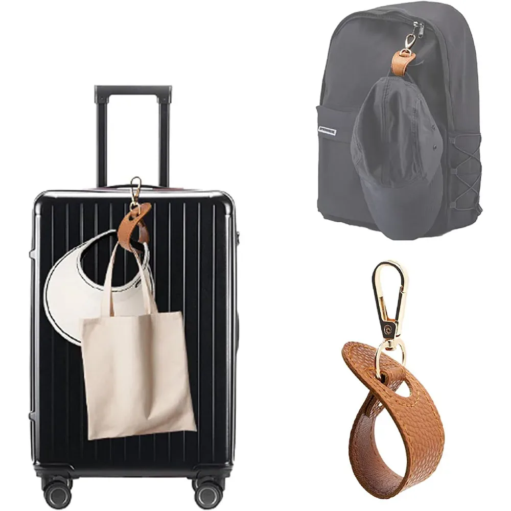 1 pièce clip multifonctionnel pour chapeau, couleur unie, pour sac de voyage, fixation pour chapeau, et boucle de suspension pour gants et écharpes de montagne en extérieur
