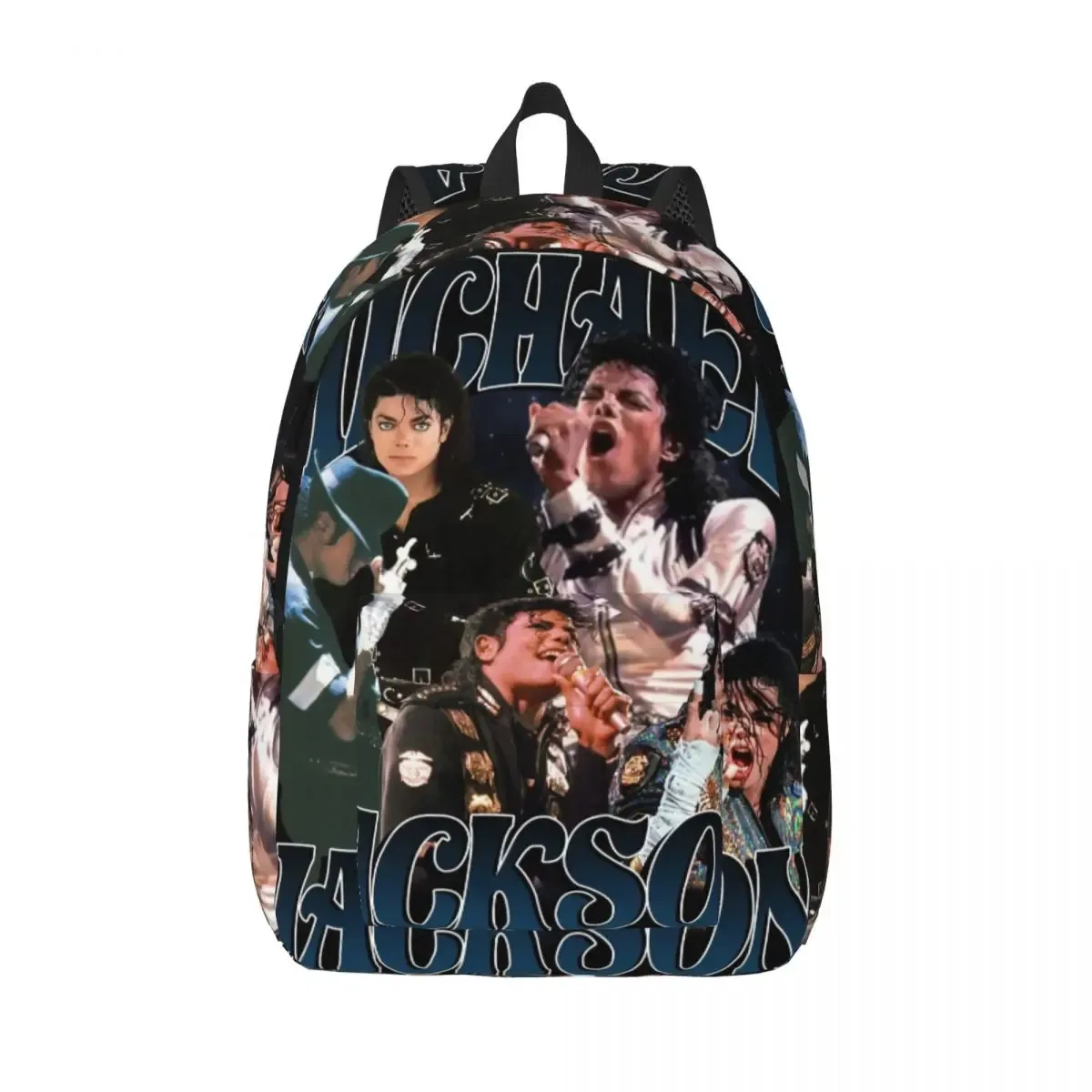 michael jackson dancing sac à dos pour étudiants, sac d'école, sac à dos de randonnée, sac de voyage pour hommes et femmes, sac à bandoulière