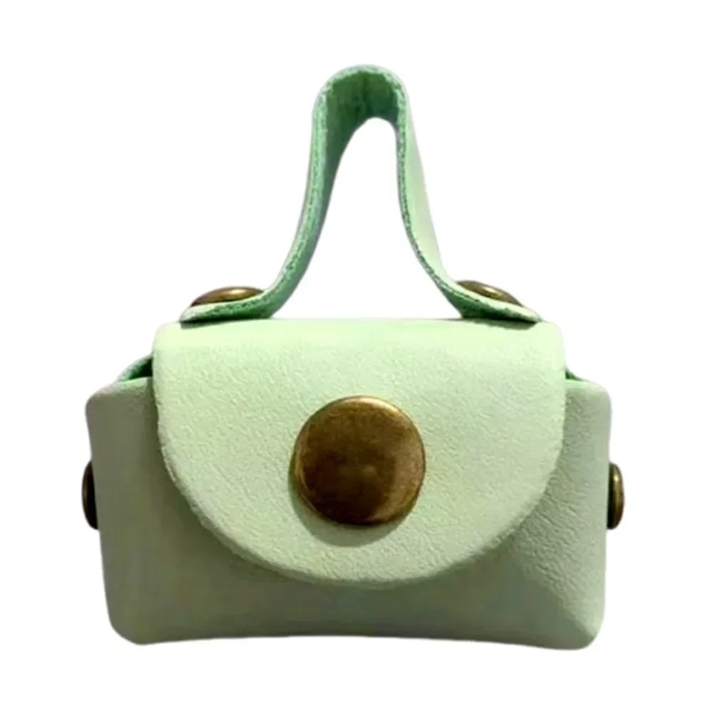 porte-monnaie en cuir pu, multifonction, mini sac de rangement, décoratif, créatif, pendentif, accessoire