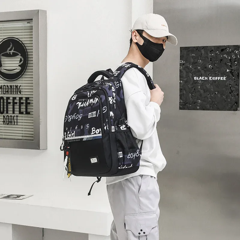 sacs d'école pour adolescents, sacs d'école pour collégiens, sac à dos de voyage en plein air, sac à dos pour ordinateur portable, grand sac à livres pour étudiants, mochila