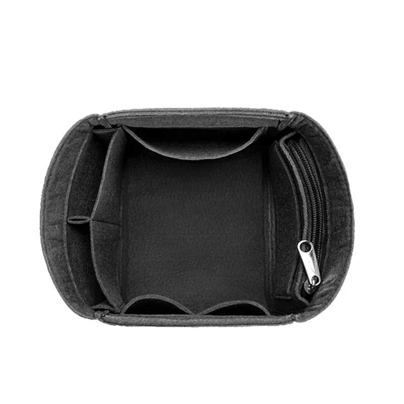 organisateur de sac à cosmétiques en feutre pour femme avec fermeture éclair, insert de sac fourre-tout, compatible avec picotin 18 22, nouveauté 2026