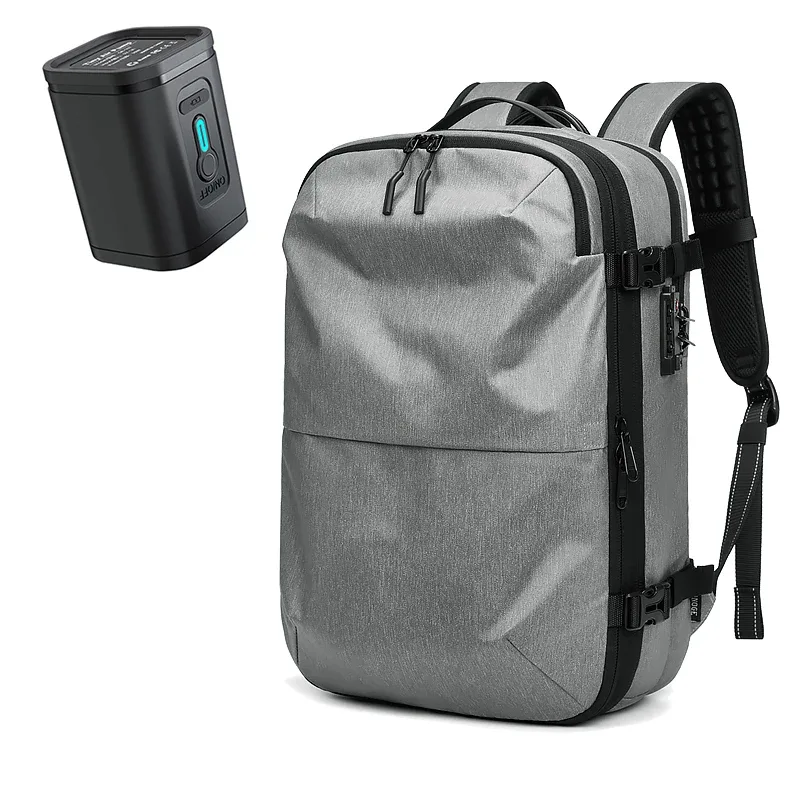 sac à dos de voyage à compression sous vide pour hommes, sac à dos pour ordinateur portable 17 pouces, sac à dos scolaire de grande capacité, sac à dos de randonnée étendu sr