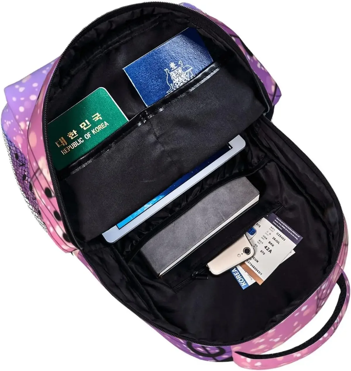 sac à dos léger pour note de musique pour adultes, sac à dos à sangle initiée réglable, sac à dos décontracté