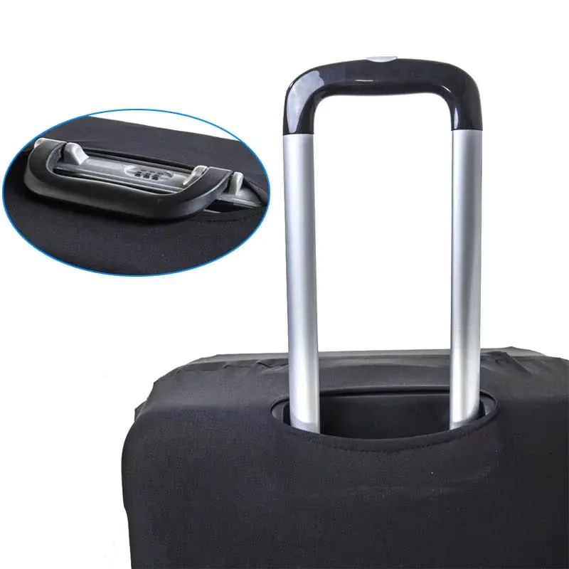housse de protection pour bagages en tissu extensible, housse anti-poussière pour valise, adaptée aux valises de 18 à 32 pouces, organisateur de voyage