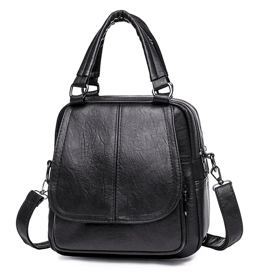 petit sac à dos rétro pour femme, multifonctionnel, grande capacité, initié, sac à bandoulière, sac à dos de voyage féminin, mini sac à main