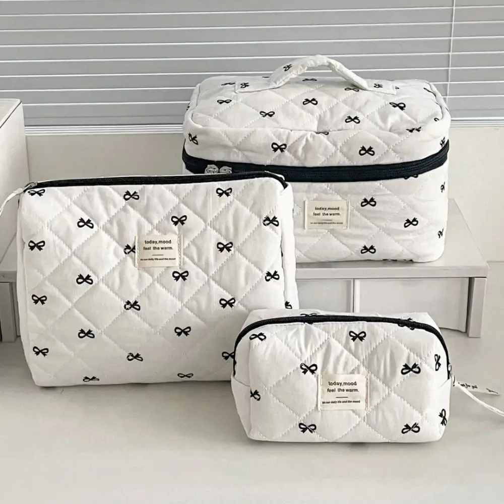 Sac à cosmétiques portable bleu pour femme, pochette de voyage, trousse de maquillage grande capacité, trousse à crayons à fermeture éclair, sac de rangement, cadeaux
