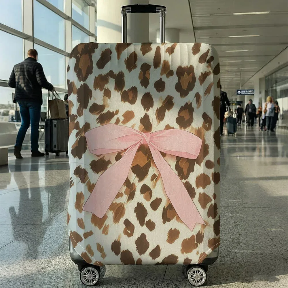 housse de protection pour bagages à motif animal, ensemble adapté aux housses de bagages de 18 à 32 pouces, housse de poignée de valise, accessoires de voyage
