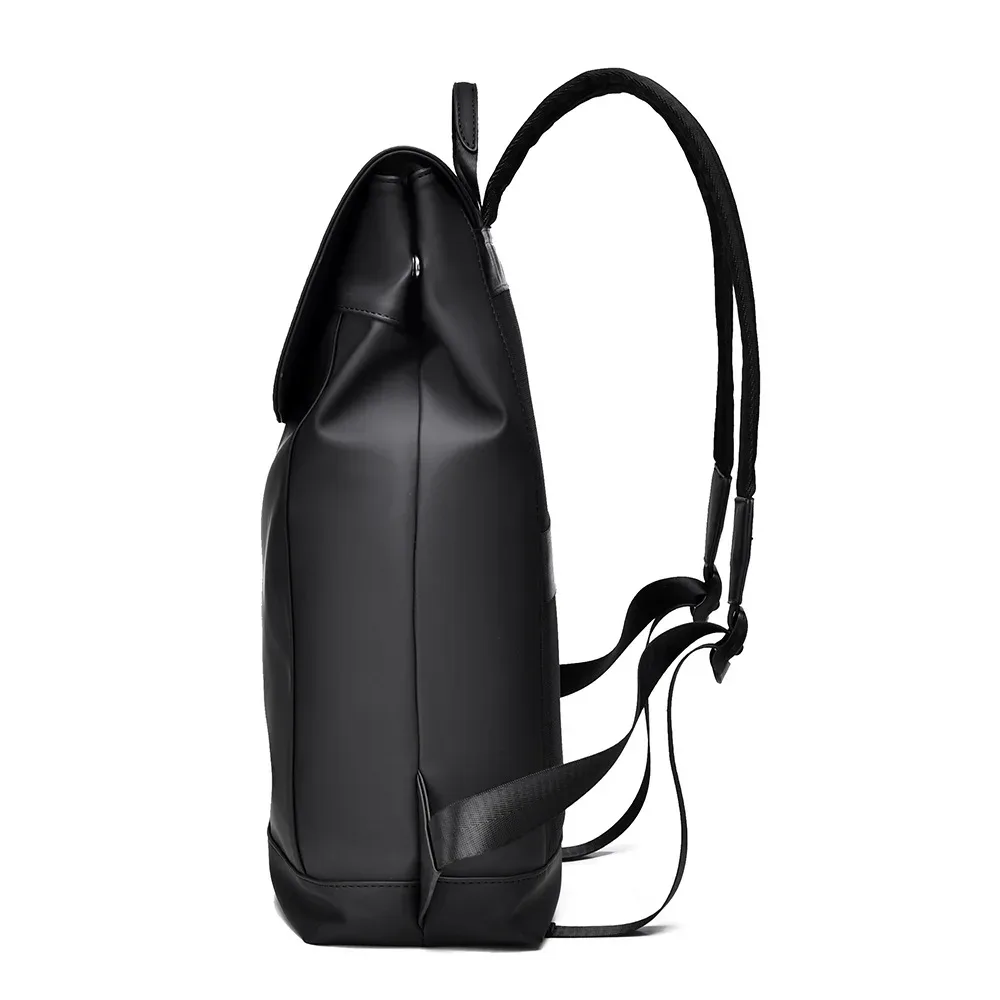 sac à dos minimaliste uni pour homme, sac à dos à rabat avec fermeture éclair, sac d'école pour étudiants, sac pour ordinateur portable, imperméable, durable, sac à dos de voyage
