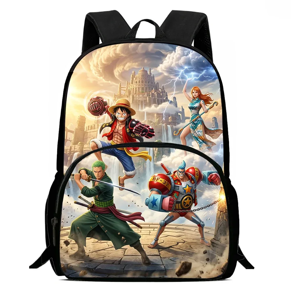 sac à dos one piece de 15 pouces avec poche avant, sac à dos d'école unisexe léger pour garçons et filles de 6 à 10 ans, sac à dos de voyage