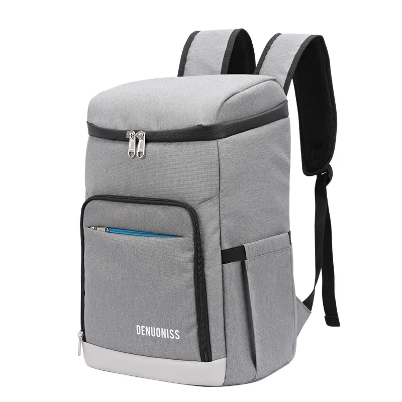 sac à dos isotherme pour pique-nique, grand sac thermique, épais, étanche, extérieur, réfrigérateur, garde au frais, adapté