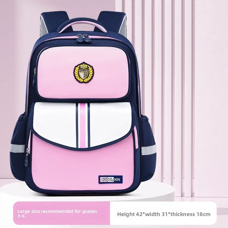 sac à dos d'école pour enfants de la 1re à la 6e année, pour garçons et filles, tissu oxford léger, imperméable et durable, avec design ergonomique