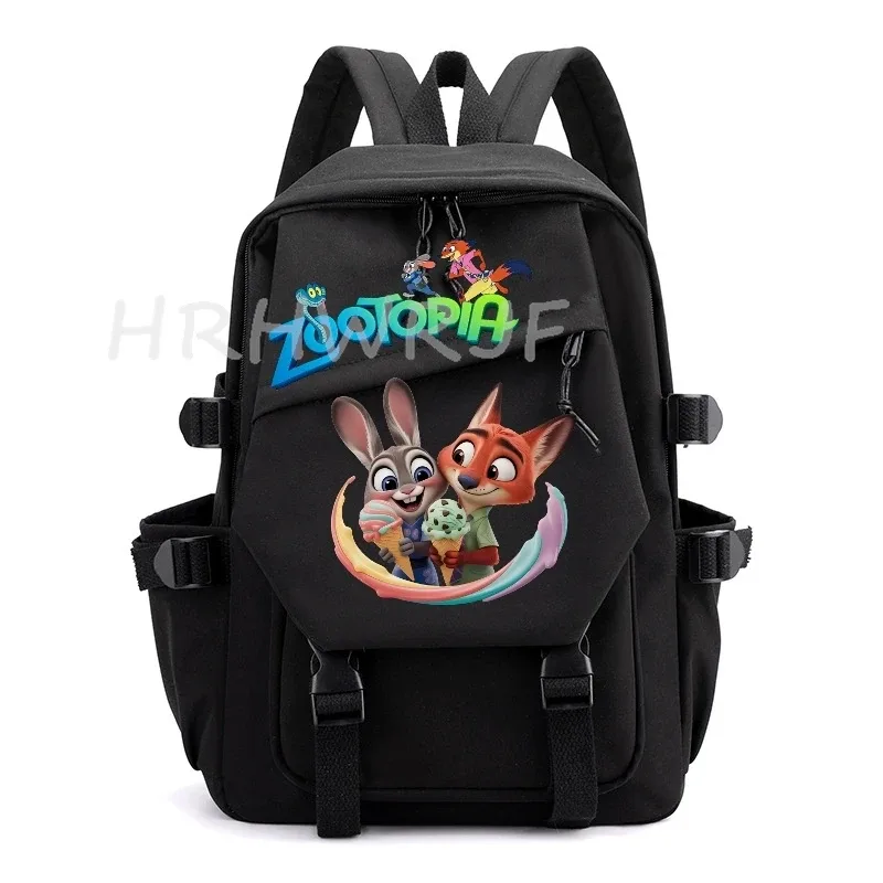 judy nick zootopia 2 sacs à dos pour enfants, sacs d'école pour adolescents, garçons et filles, sacs à dos de grande capacité pour étudiants, sacs à dos décontractés pour voyages en plein air
