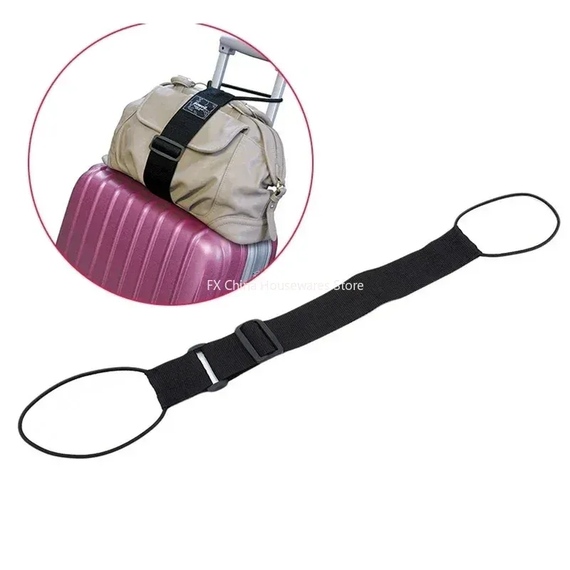 sangle de bagage élastique réglable, ceinture de sécurité de voyage, pour bagages à main, transport sécurisé des bagages