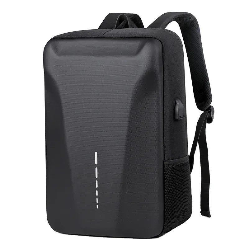 sac à dos d'affaires usb à coque rigide pour hommes, sac à dos de voyage antivol décontracté à la mode, tente avancée, sac étanche pour ordinateur portable