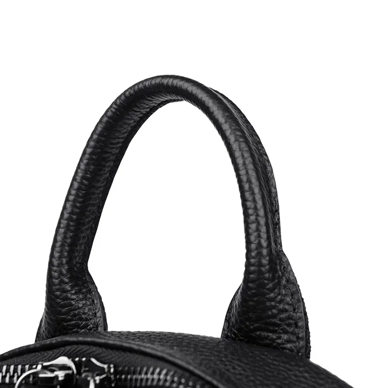 sac à dos rétro en cuir de vache véritable pour femmes, sac à dos de grande capacité, haut de gamme, sac à bandoulière