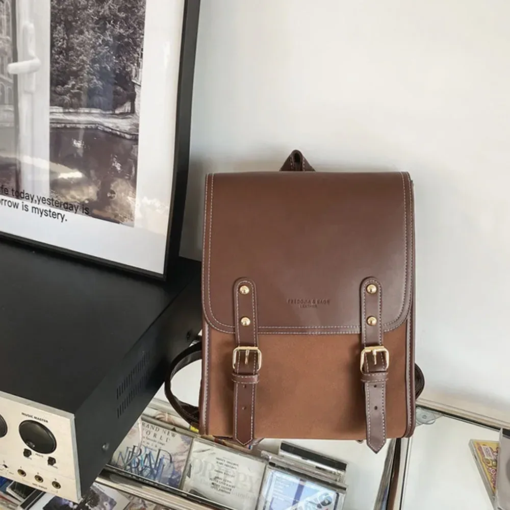 sacs à dos à rivets en cuir souple, design de luxe super cool, grande capacité, en pu, résistants à l'usure, punk, unisexe