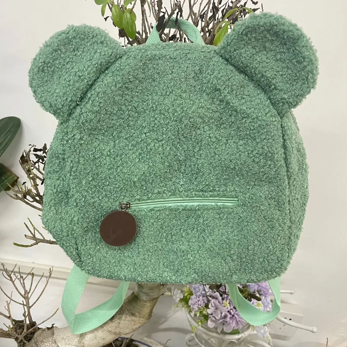 sac à dos brodé personnalisé pour tout-petits, sac léger en peluche ours pour enfants, sac à dos avec nom personnalisé, cadeau pour garçons, filles et dames