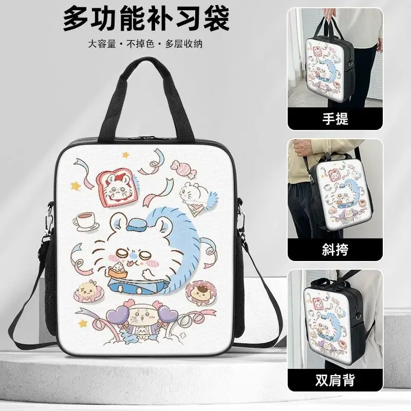 sac à dos scolaire chiikawa pour étudiants (garçons et filles), sac de transport pour livres, nouveau sac portable hachiware usagi pour femme