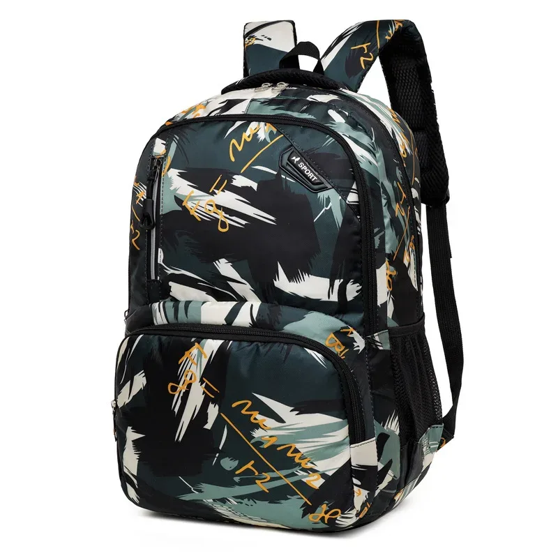 créatif plus récent camouflage sac à dos à la mode étudiant sac d'école voyage sac à dos style coréen unisexe épaissir affaires sacs à bandoulière