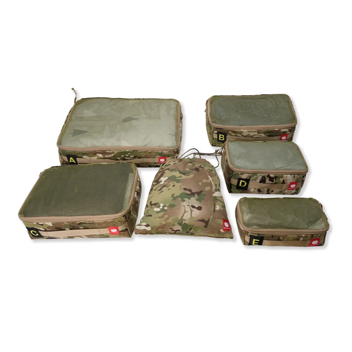 mauhoso 6 ensembles de cubes d'emballage, cubes de compression pour valises et bagages
