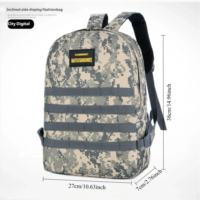 sac à dos 2026 nouveau sac à dos en nylon camouflage grande capacité pour voyage, sac pour enfants, sac pour hommes