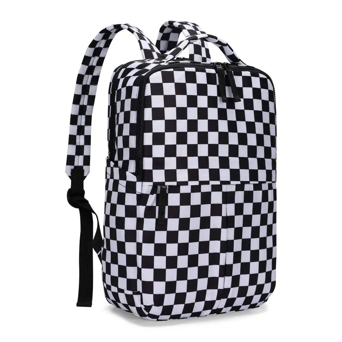 nouveaux sacs à bandoulière à carreaux pour l'école, unisexe, sac à dos tendance, sac de sport en nylon, grande capacité, sac d'entraînement durable