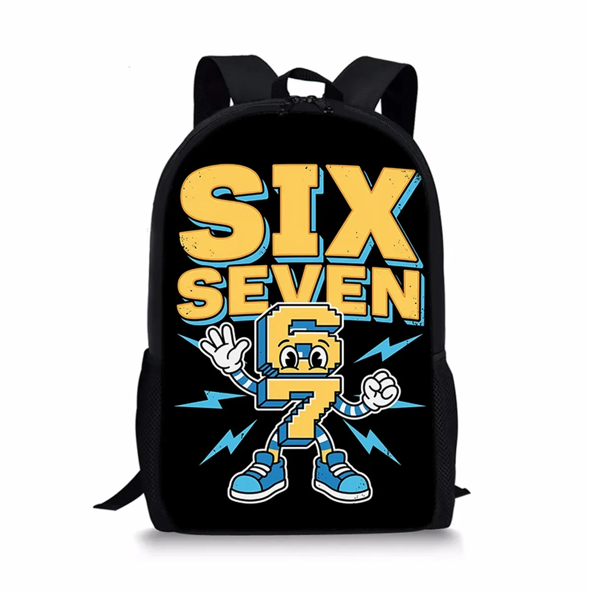 sacs à dos classiques populaires et amusants 67 six sept pour écoliers, sacs d'école imprimés en 3d, sacs à dos oxford imperméables pour garçons/filles, sacs à dos pour ordinateur portable