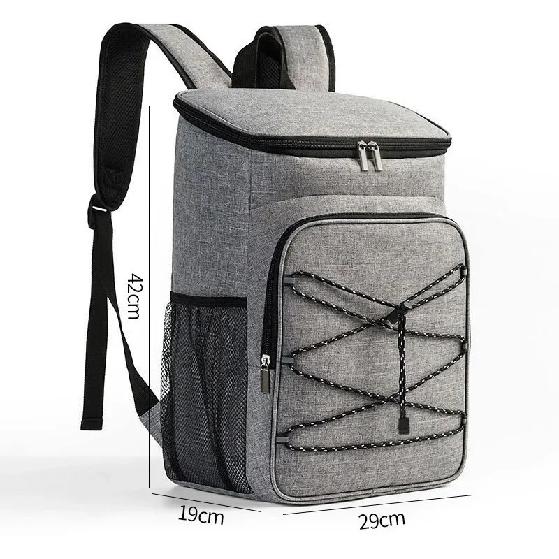 sac isotherme multifonctionnel, sac à dos portable, imperméable, grande capacité, pour le camping, le pique-nique, les boissons, les fruits