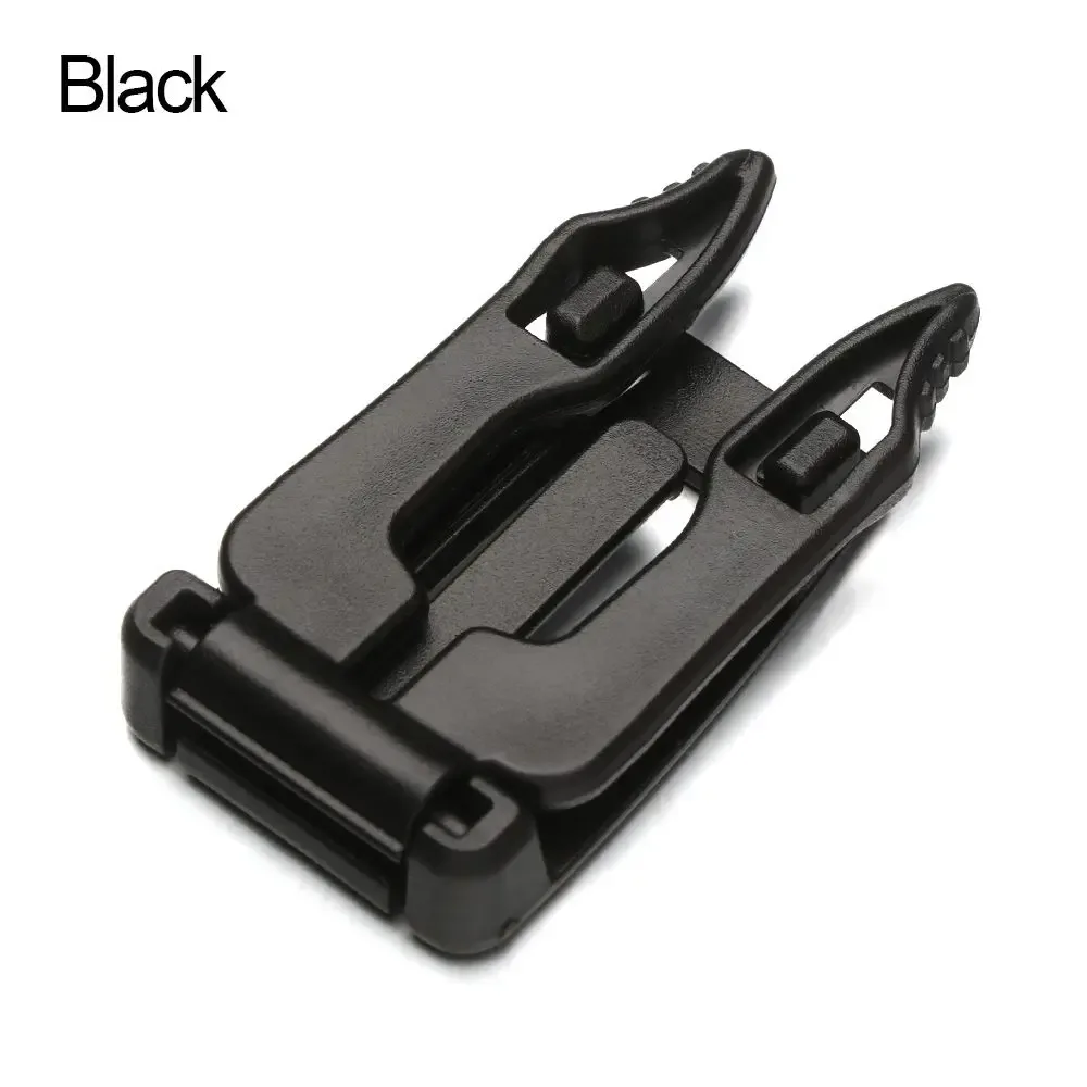 clip molle en plastique pour équipement de camping, boucle de sac de camping, sangle molle, boucle polyvalente, clip de sangle de sac à dos