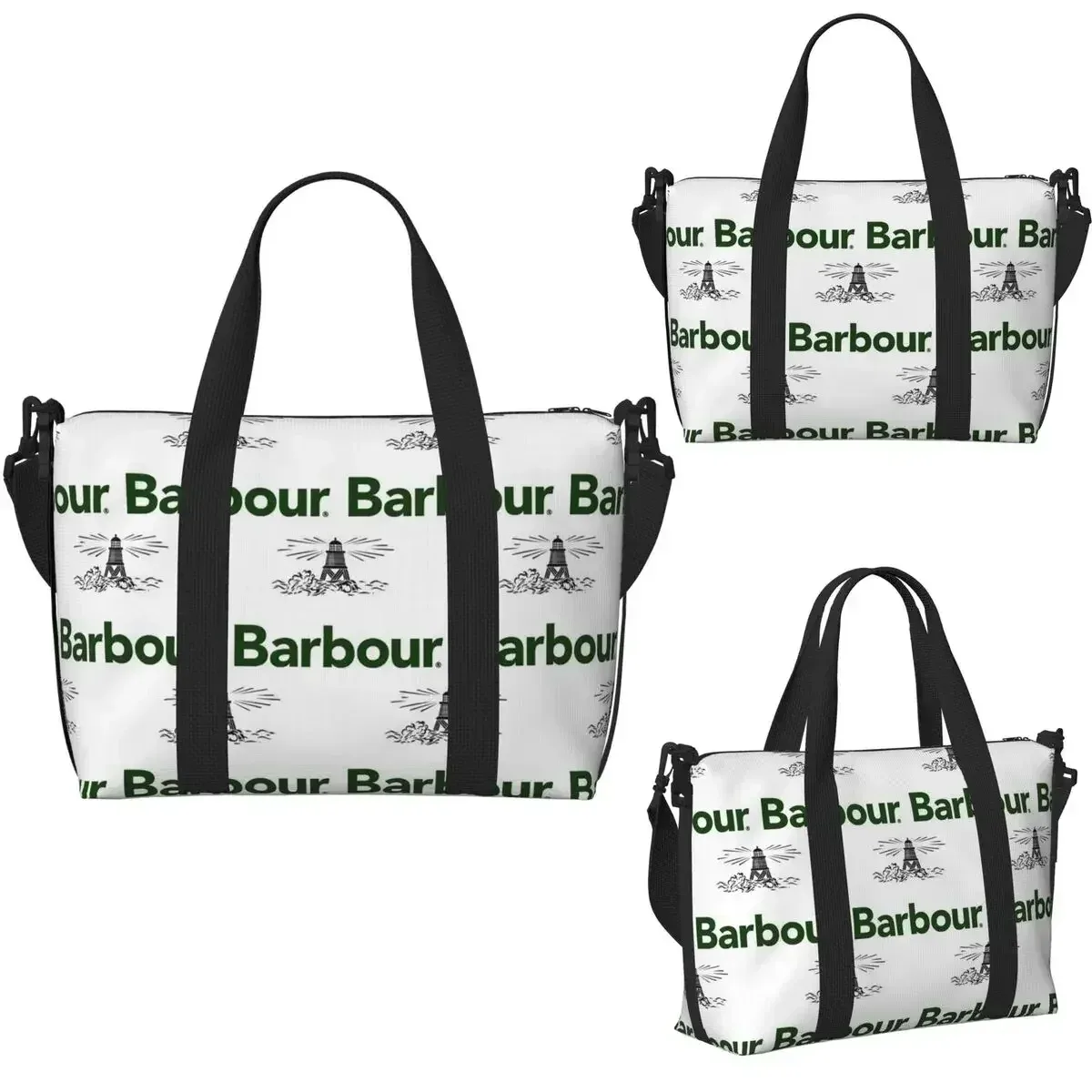 sac de voyage barbour beach, grande capacité, sacs fourre-tout pour la gym, le yoga, les femmes, le shopping, sac à bandoulière