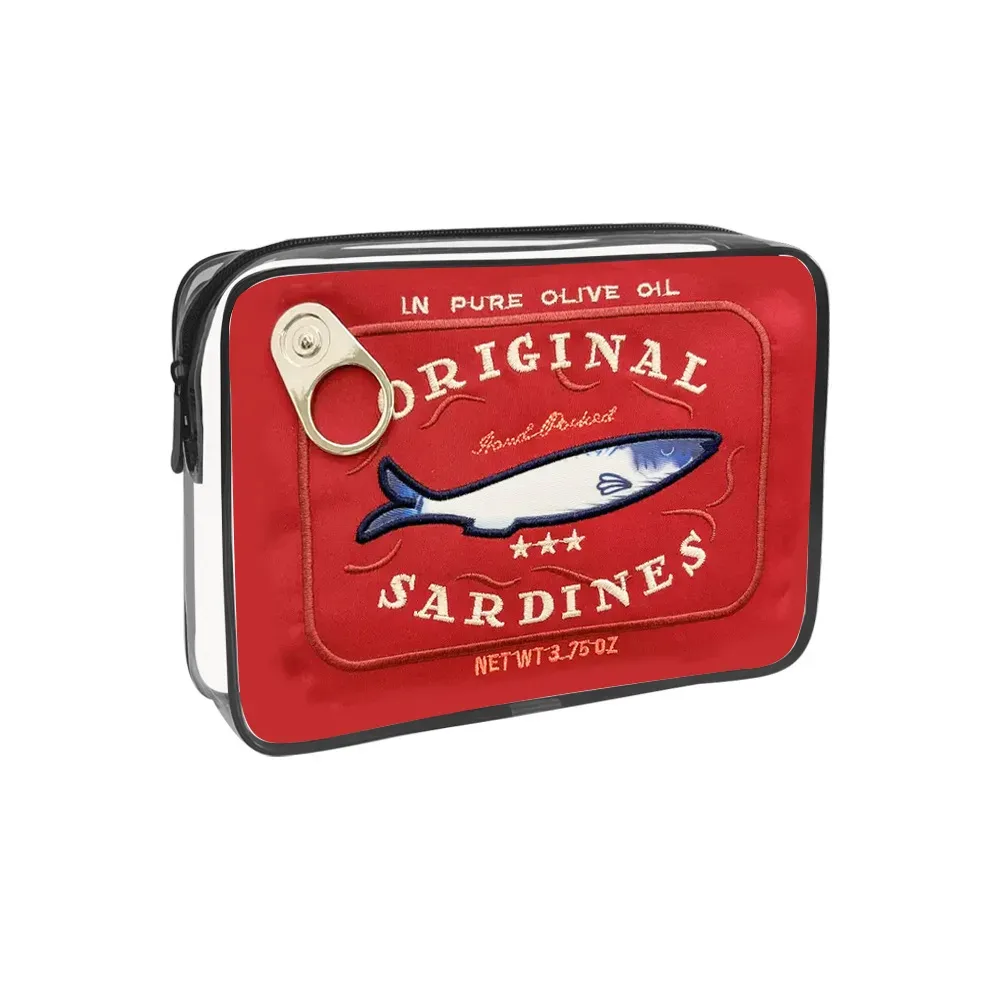 sac de stade transparent en pvc, pochette de maquillage, organisateur de rangement transparent pour les matchs de football, cadeau de saison de remise des diplômes, étui de voyage étanche, 1 pièce