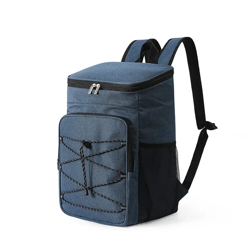 sac à dos isotherme étanche, grande capacité, sacs à déjeuner durables en tissu oxford, sacs à dos d'isolation thermique anti-fuite pour le camping