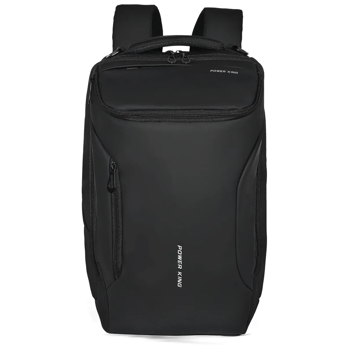 sac à dos classique décontracté 18 pouces, compartiment individuel pour ordinateur portable 15 pouces disponible, tissu lisse, pour les trajets quotidiens et les voyages