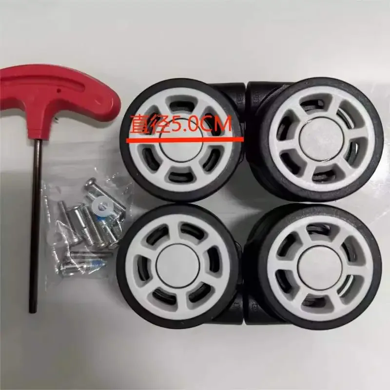 roue à bagages pour réparation de valise rimowa, roues porteuses de remplacement, boîtier de chariot spécial, roulettes silencieuses, accessoires de bagages