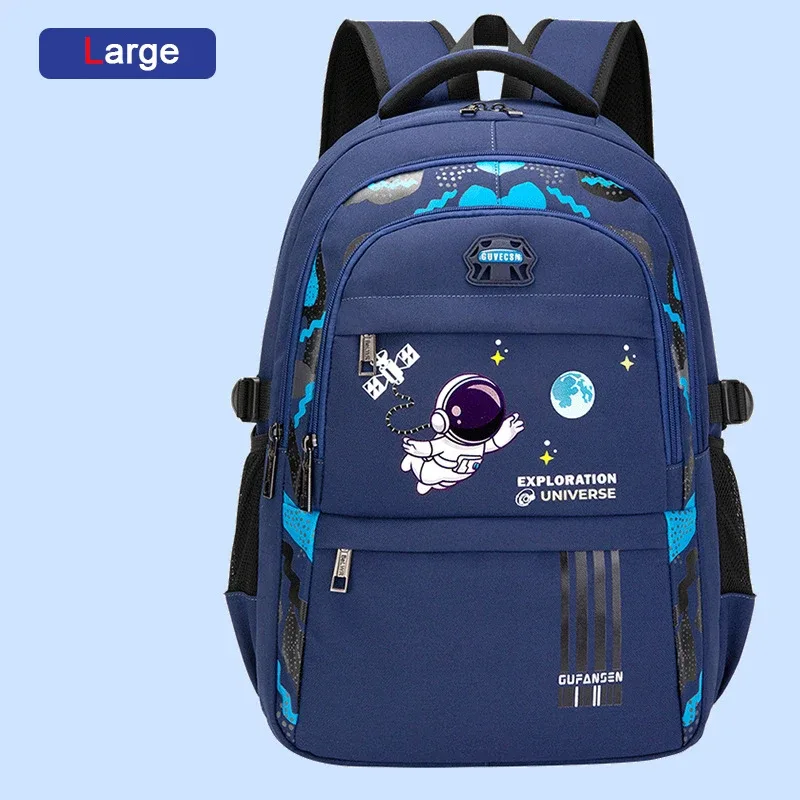 sac à dos d'école astronsominitié pour garçon, cartable étanche pour enfant du primaire