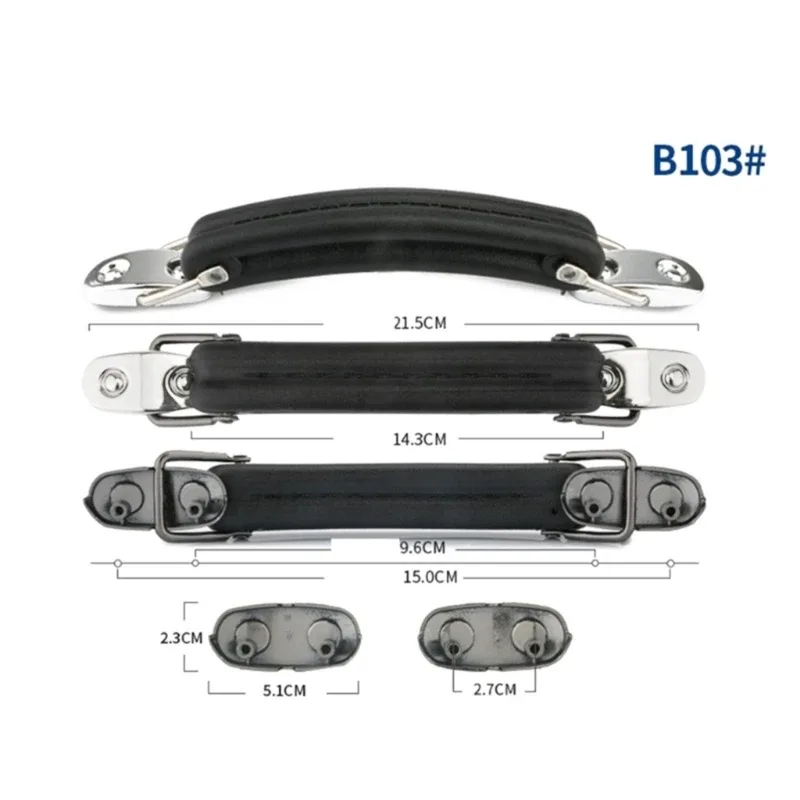 poignée sangle flexible, pour valise bagages transport, poignées remplacement