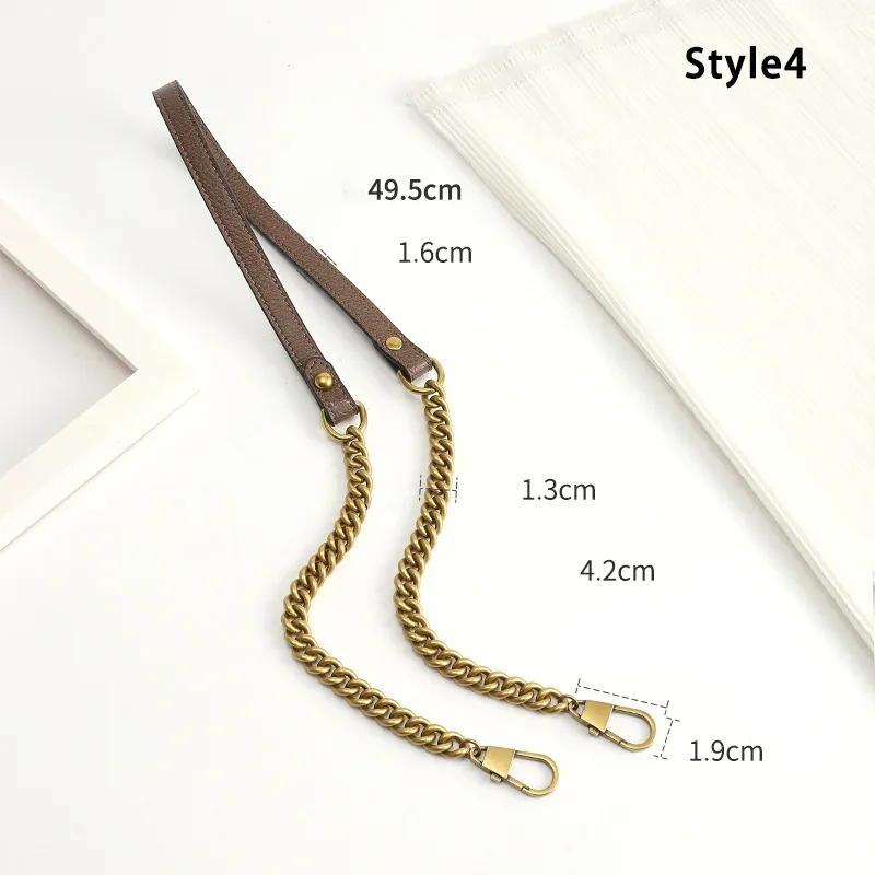 chaîne de sac bandoulière, sangle d'épaule durable, ceinture de remplacement, modification de sac, accessoires de chaîne