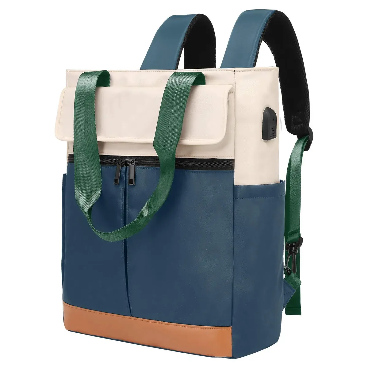 sac à dos étanche pour femme, ordinateur portable, grande capacité, sacs initiés, chargement usb, sac à dos d'affaires, cartable pour femme, sac de voyage
