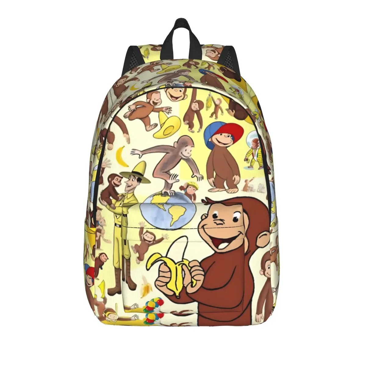 sac à dos multifonctionnel curious george, sacs à dos de trekking, sacs à dos colorés pour étudiants, sacs souples pour lycéens, style sac à dos