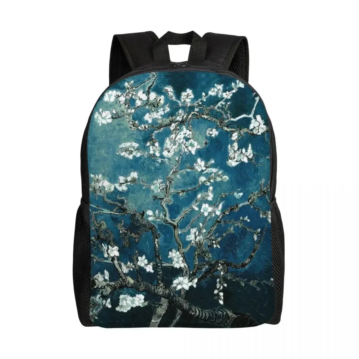 sac à dos de voyage de nuit étoilée sur le rône pour hommes et femmes, cartable d'école pour ordinateur portable, sac à dos d'étudiant, vincent van gogh
